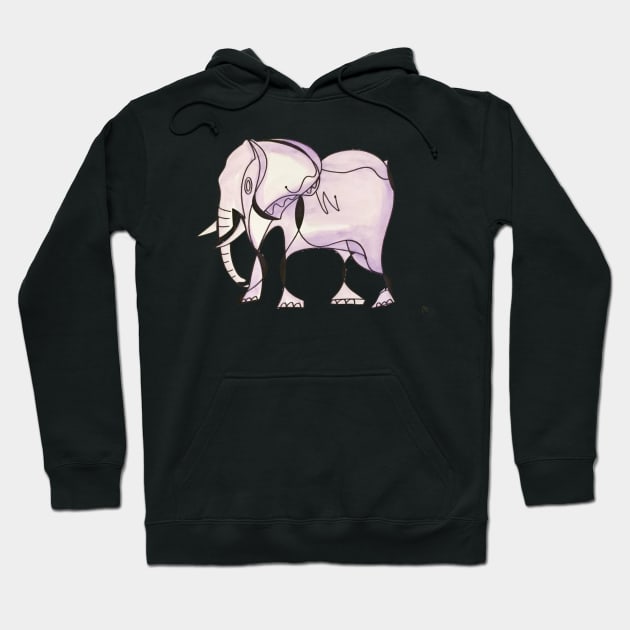 The White Elephant Hoodie by WorldofPollux